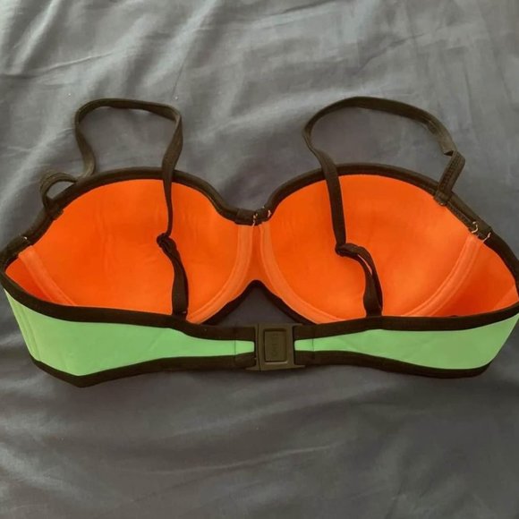Triangl Bikini Top Multicolour Colour Block - Picture 2 of 3
